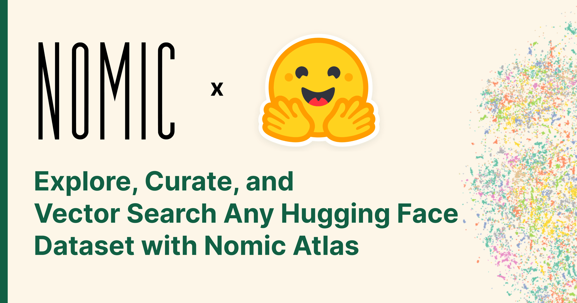 Hugging Face Data Integration with Nomic Atlas