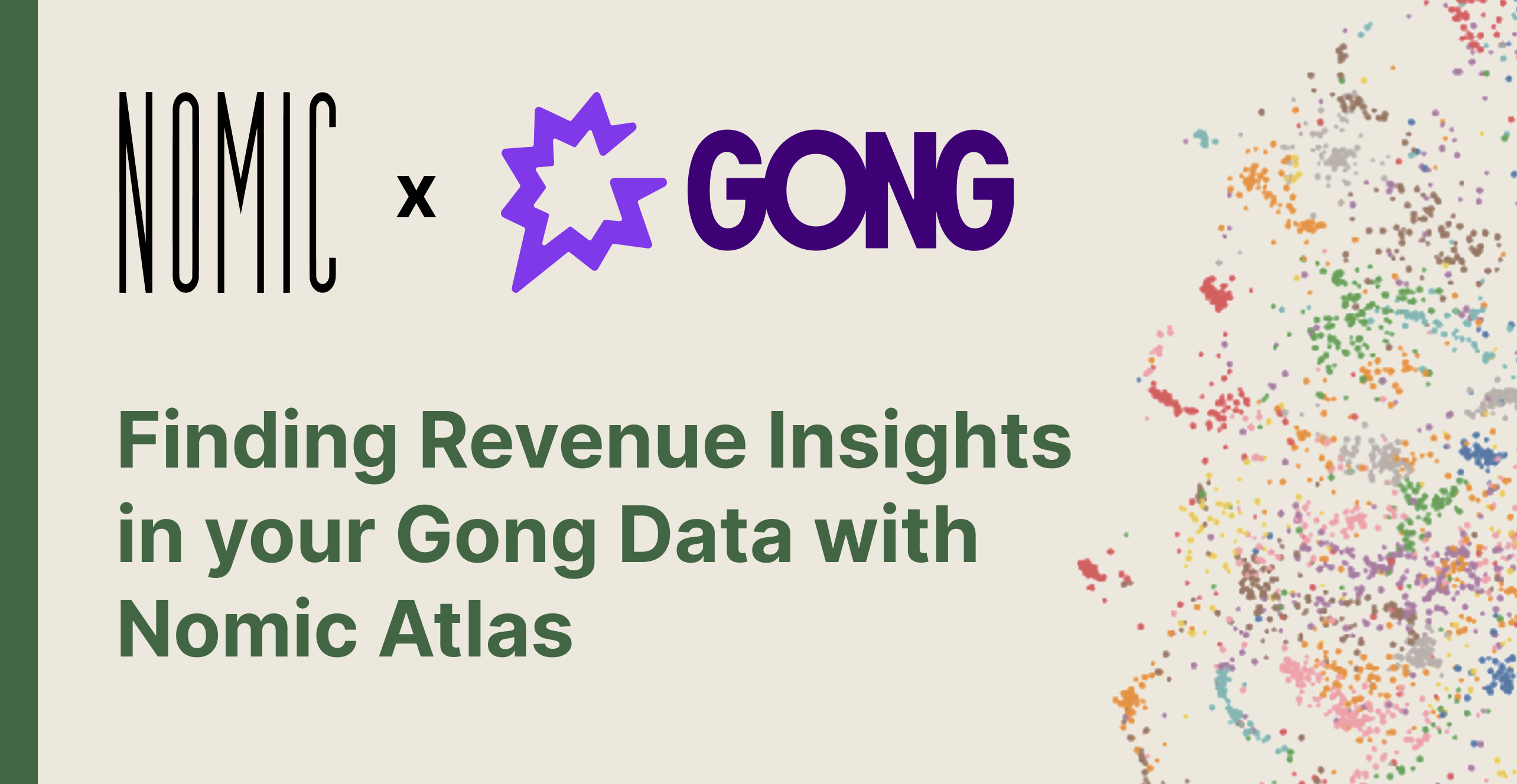 Thumbnail for Finding Revenue Insights in your Gong Data with Nomic Atlas