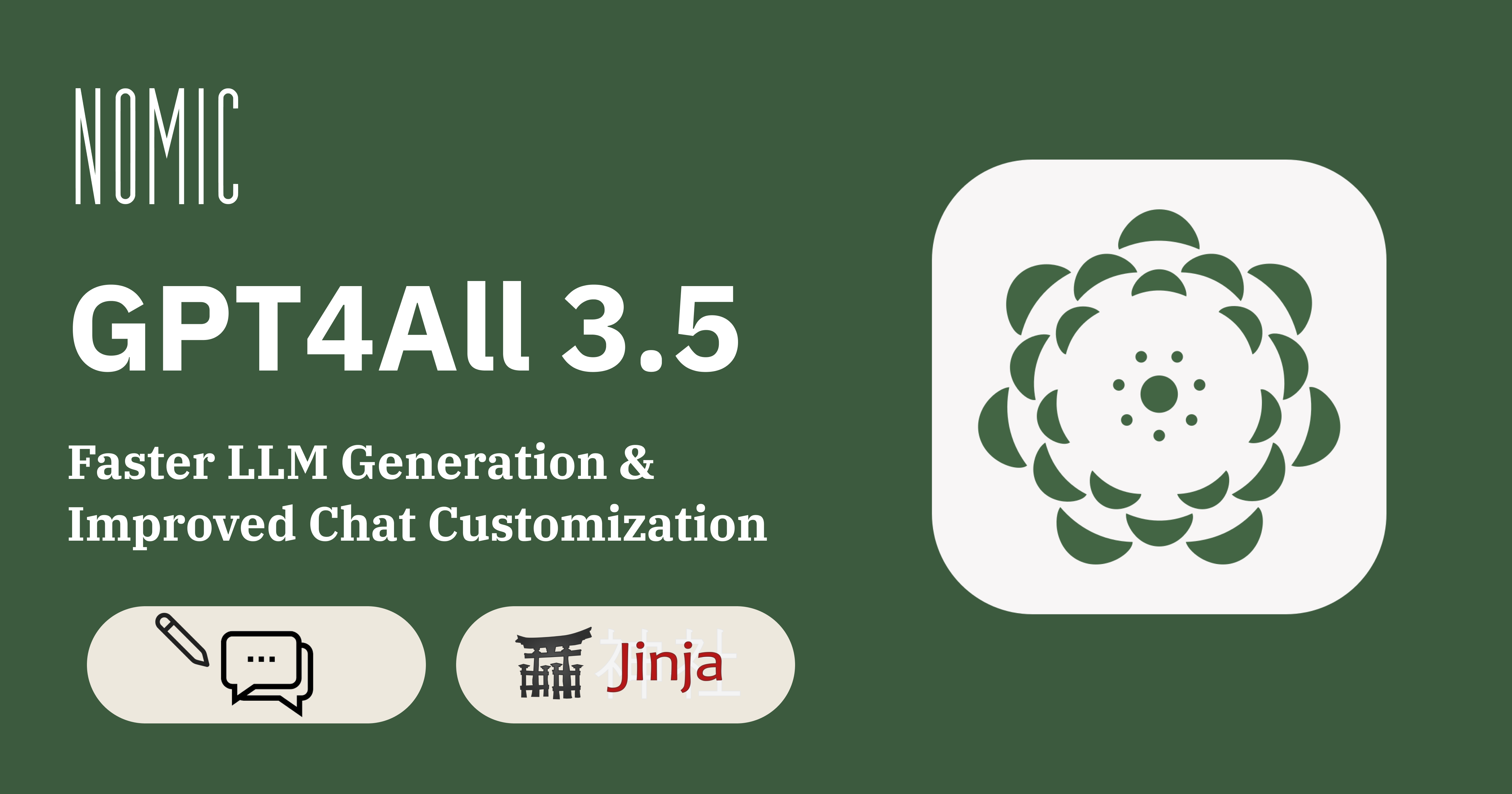 Thumbnail for Introducing Nomic GPT4All v3.5.0: Chat Editing & Jinja Templating